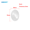 AIDARY 11.4 X 7.9cm 椭圆升华空白瓷器装饰品
