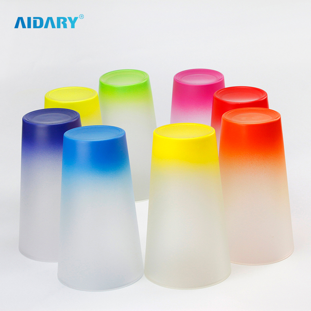 AIDARY 升华 500ml 渐变玻璃瓶