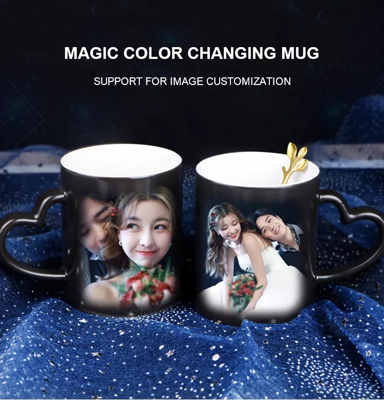 心形手柄变色马克杯页（一）