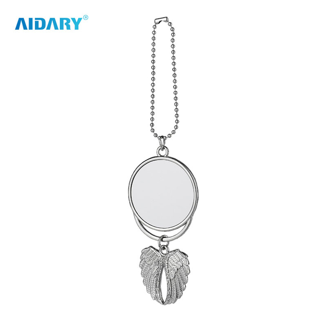 AIDARY 银色天使之翼升华转印车饰