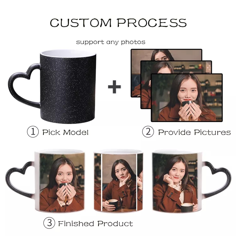 心形手柄闪光变色马克杯 (20)