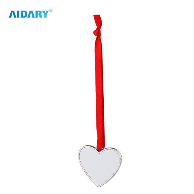 AIDARY 圣诞金属挂饰升华-心形