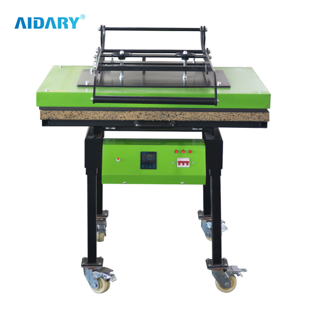 AIDARY 50 厘米 X 100 厘米大幅面滑出设计热压标志印花服装带支架 MHP01