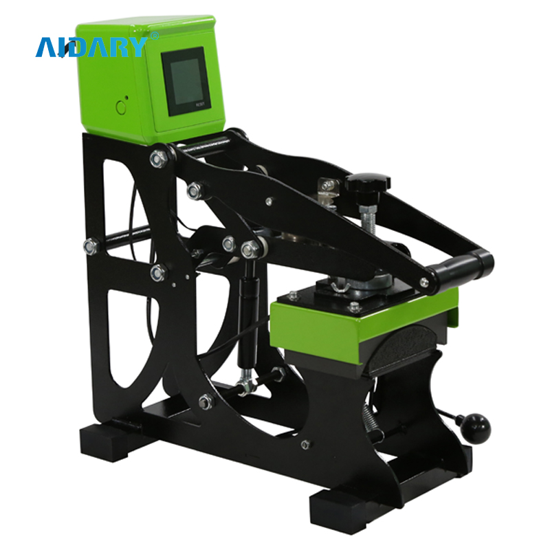 AIDARY 自动打开可更换加热器，用于瓶盖和平面标志二合一热升华印刷机 AH1701