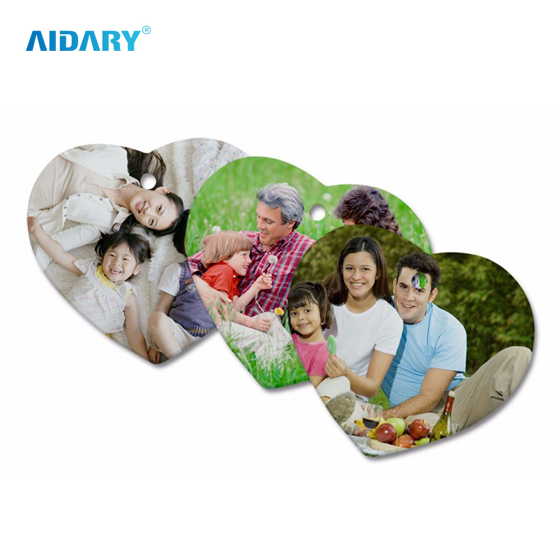 升华陶瓷吊坠心